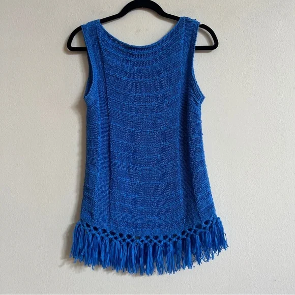 LILLY PULITZER Luca Fringe Hem Sweater Size Small - Picture 6 of 6